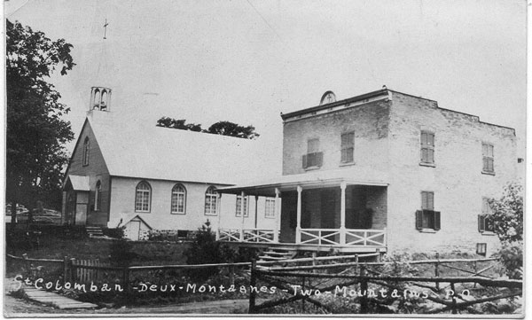 The Church in St. Columban about 1930